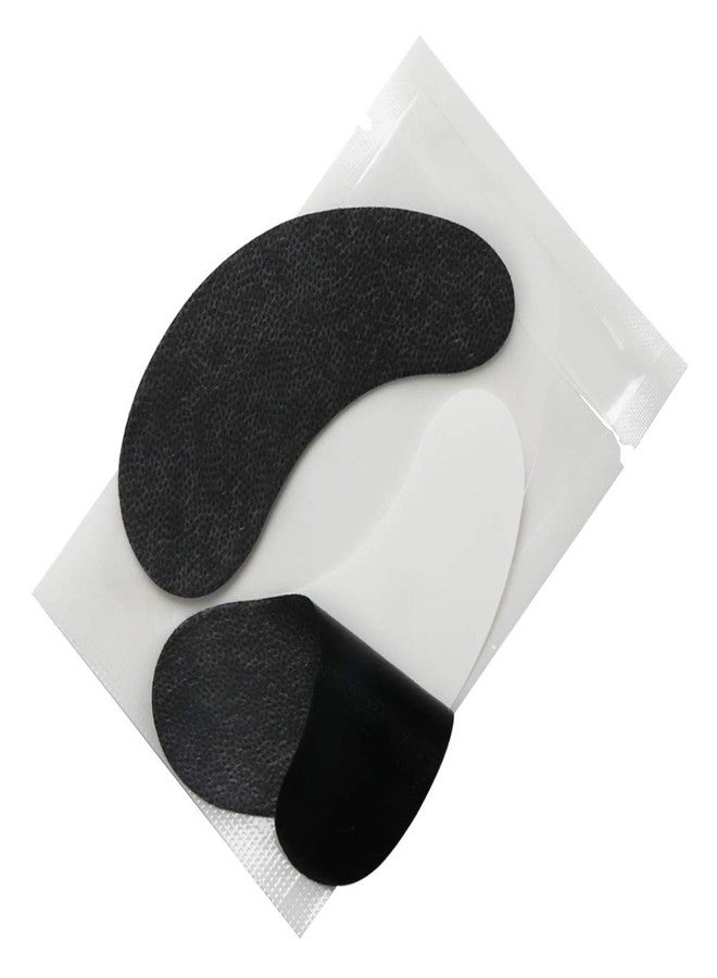 MyAoKuE-UP 100 Pairs Set Under Eye Pads Disposable Eye Gel Patches for Eyelash Extensions Tool Kit, Black Film - Image 1